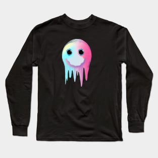 Funny smiling face Long Sleeve T-Shirt